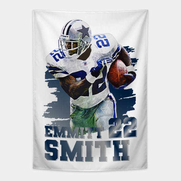 Emmitt Smith | 22 Tapestry by Aloenalone