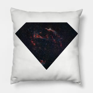 Superhero Cosmic Logo Pillow