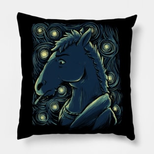 Starry Horse Pillow