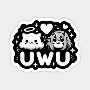 Uwu emoji Magnet
