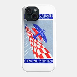 1930 National Air Races in Chicago Phone Case