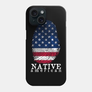 Native American Finger Print Phone Case