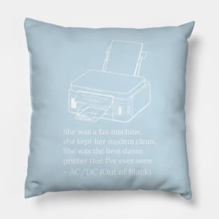 Fax Machine Pillow