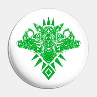 Babirusa- green Pin