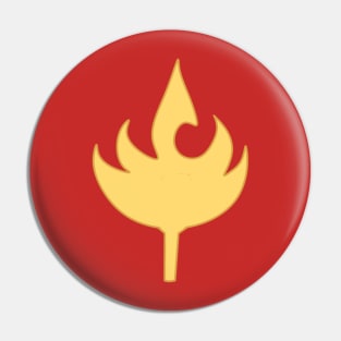 Fire Nation Firelord Headpiece Pin