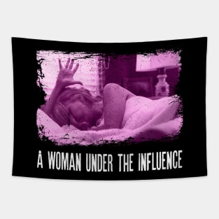 Gena Rowlands' Powerful Performance Under the Influence Vintage T-Shirt Collection Tapestry