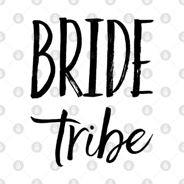 Bride Tribe, getting married, bridesmaid shirts by OzzieClothingC0