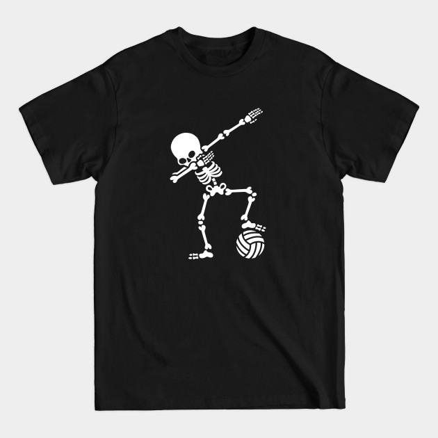 Disover Dab dabbing skeleton (beach) volleyball - Volleyball - T-Shirt