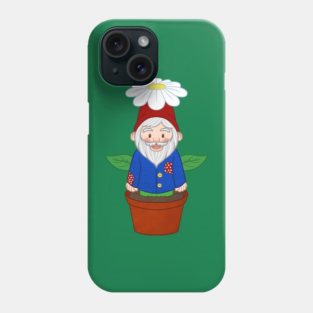 Bloomin' Gnome Phone Case by Breeze-Kruse