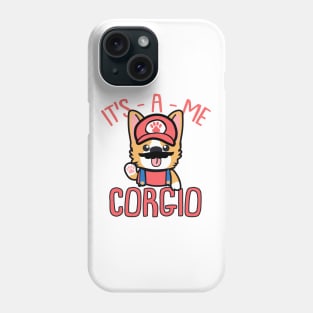 Corgi Puppy | It's A Me-Corgio Phone Case