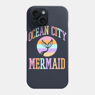 Ocean City Maryland Mermaid Retro Vintage Summer Vacation Phone Case