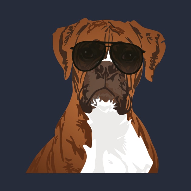 Cool Boxer Dog for Dog Lovers by riin92