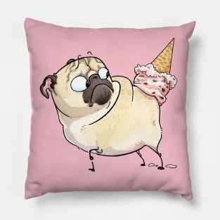 Ice Cream Oops Pillow