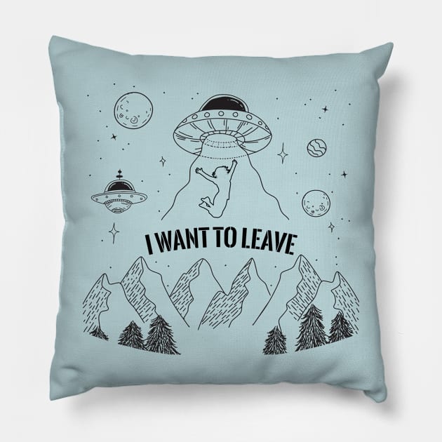 I want to leave Pillow by Marouk