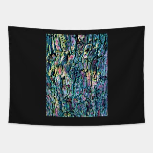 Textured Bark in Surreal Tapestry