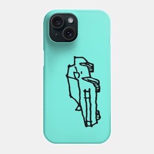 Car, hand drawing, sketch Phone Case