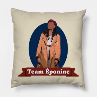 Team Eponine - Les Miserables Pillow