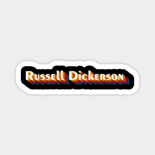 retro vintage Russell Dickerson Magnet