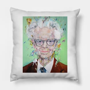 B.F. SKINNER oil portrait .2 Pillow