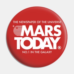 Mars Today Pin