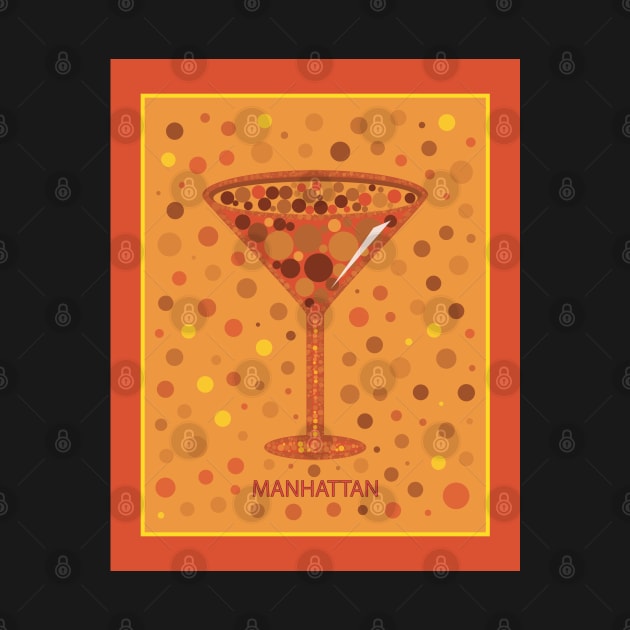 Manhattan | Cocktail | Pop Art by williamcuccio