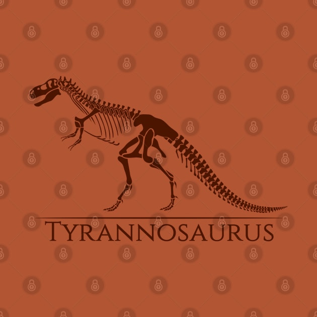 Tyrannosaurus Skeleton by Meca-artwork