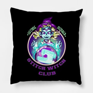 Stitch Witch Club Pillow