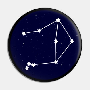 Libra Zodiac Constellation Pin