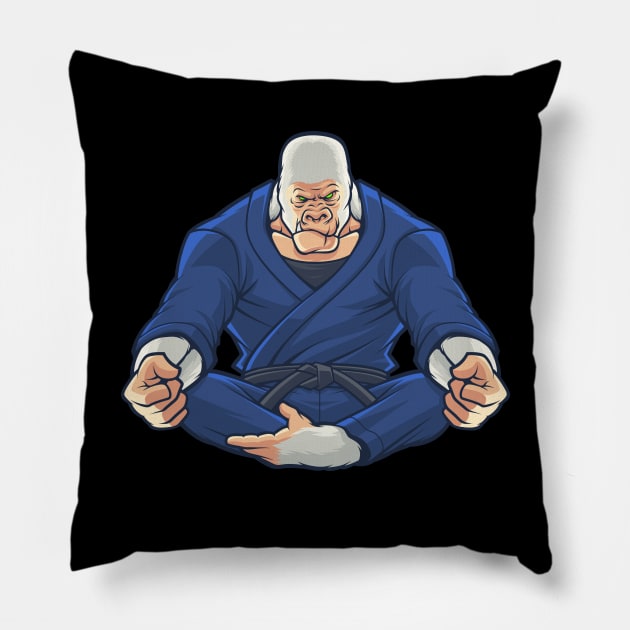 Gorilla Fighter Pillow by TambuStore