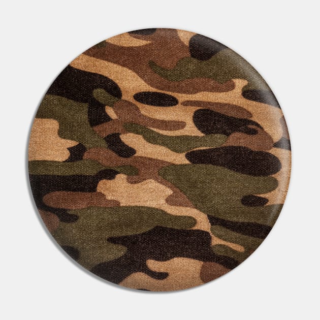 Earth Camouflage Pin by Minimo Creation