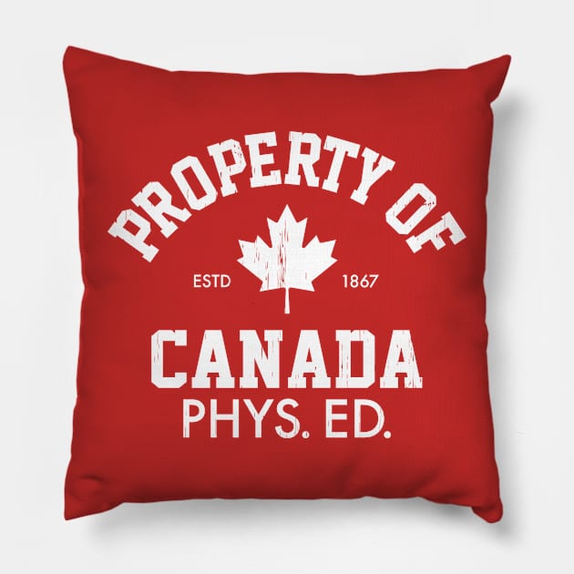 CANADA PHYS. ED. - 2.0 Pillow by LILNAYSHUNZ