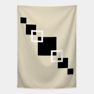 Minimalist geometric art Tapestry