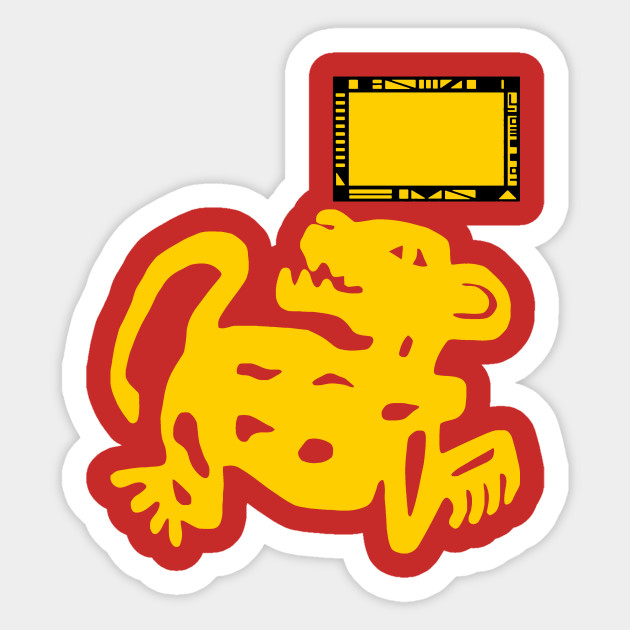 red jaguars legends of the hidden temple sticker teepublic