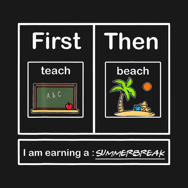 First Teach Then Beach by Miller Family 