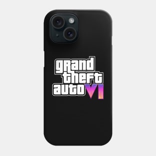 GTA 6 Text Logo Basic Phone Case