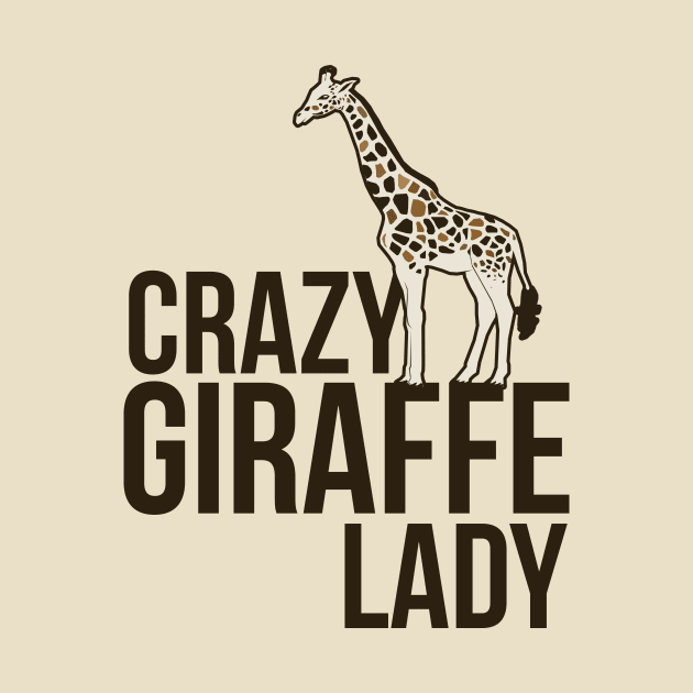 Crazy Giraffe Lady  cute giraffes by bubbsnugg