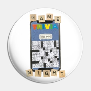 Game Night Pin