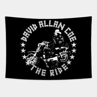 Retro Men Women The Ride David Vintage Design Tapestry