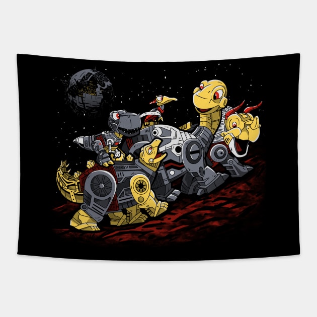 Bots Before Time Tapestry by PrimePremne