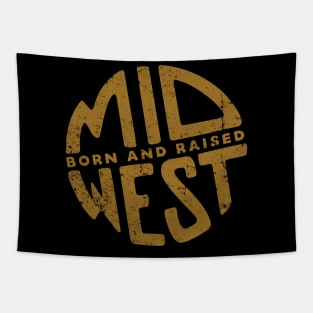 Midwest Born and Raised Tapestry