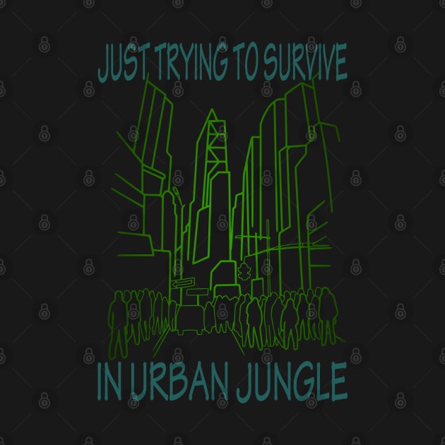 urban jungle by paintSkiller