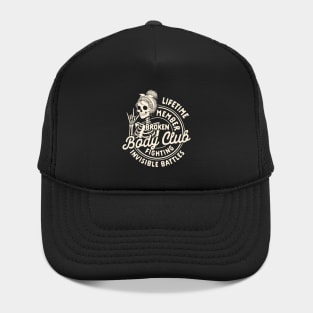 Chronic Illness Spoonie Lifetime Member Broken Body Club Hat