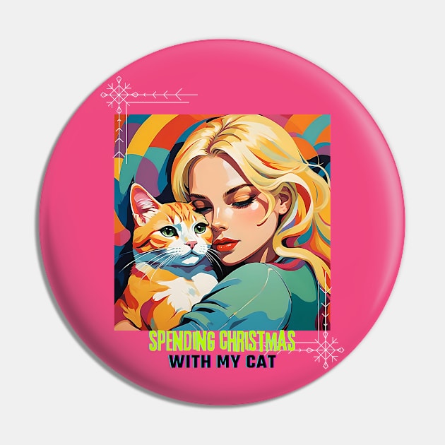 Spending Christmas with my Cat Pin by PersianFMts