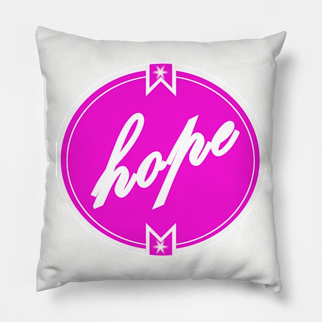 hope Pillow by wael store