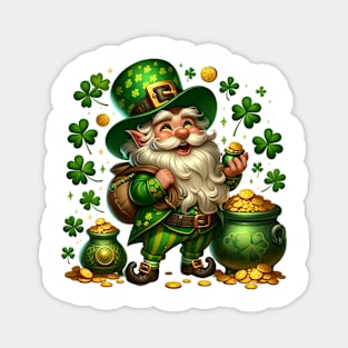 St Patricks Day Leprechaun Magnet