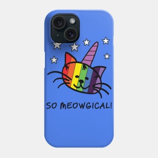 Unicorn Cat So Meowgical Phone Case