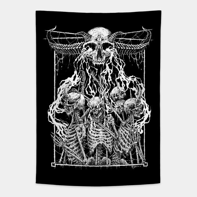 Soul Stealer Tapestry by Defameart