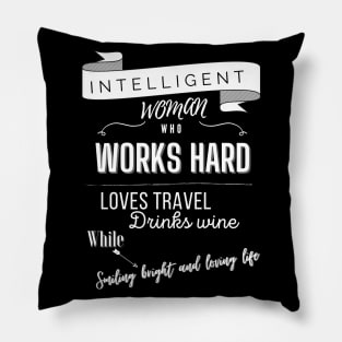 Intelligent women Pillow