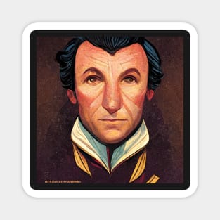 James Monroe | Comics style Magnet