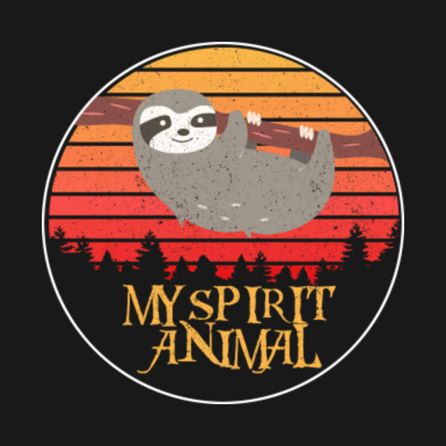 Sloth My Spirit Animal - Sloth - Kids T-Shirt | TeePublic